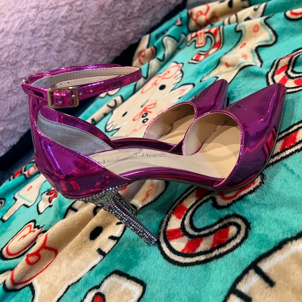 Betsey Johnson SB-GINGR Pink Heels